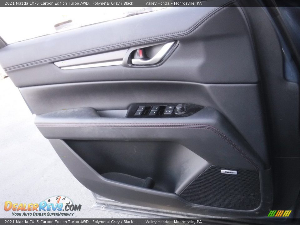 2021 Mazda CX-5 Carbon Edition Turbo AWD Polymetal Gray / Black Photo #13