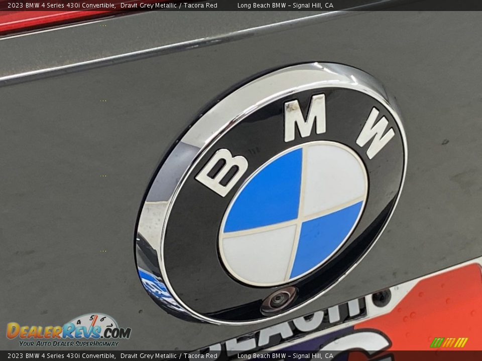 2023 BMW 4 Series 430i Convertible Dravit Grey Metallic / Tacora Red Photo #7