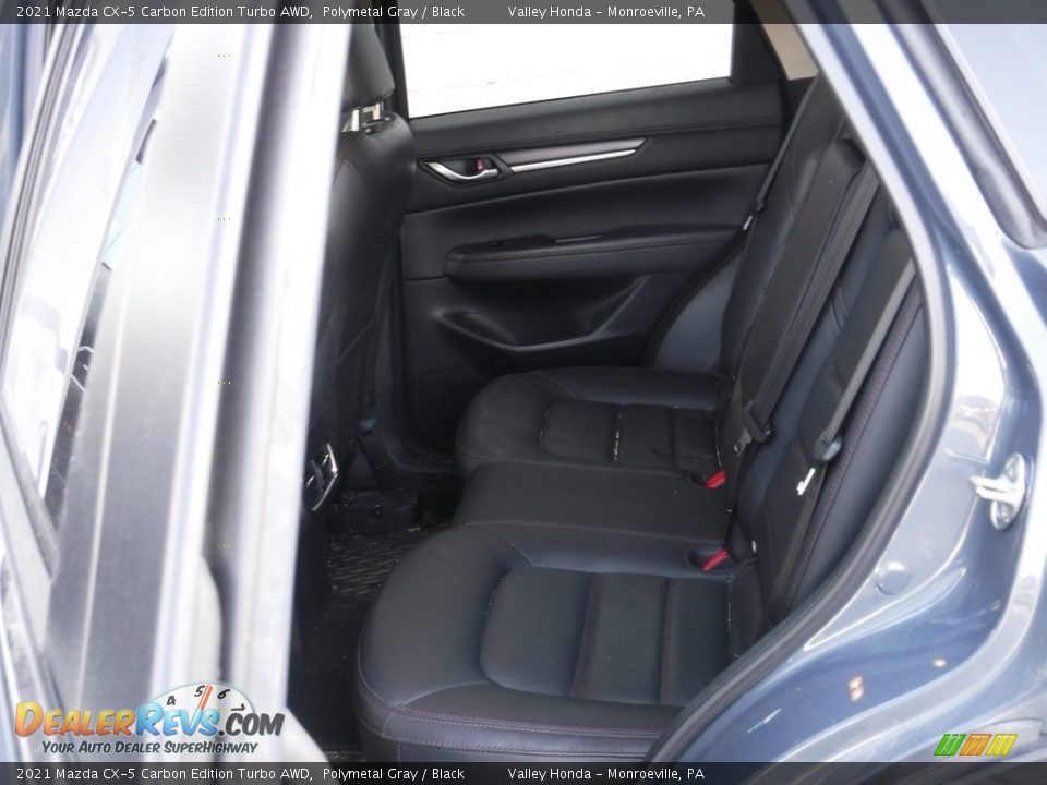 2021 Mazda CX-5 Carbon Edition Turbo AWD Polymetal Gray / Black Photo #25