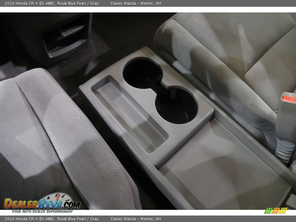 2010 Honda CR-V EX AWD Royal Blue Pearl / Gray Photo #10