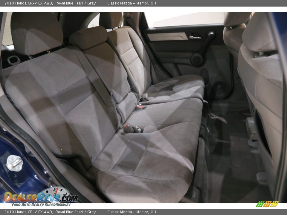 2010 Honda CR-V EX AWD Royal Blue Pearl / Gray Photo #12