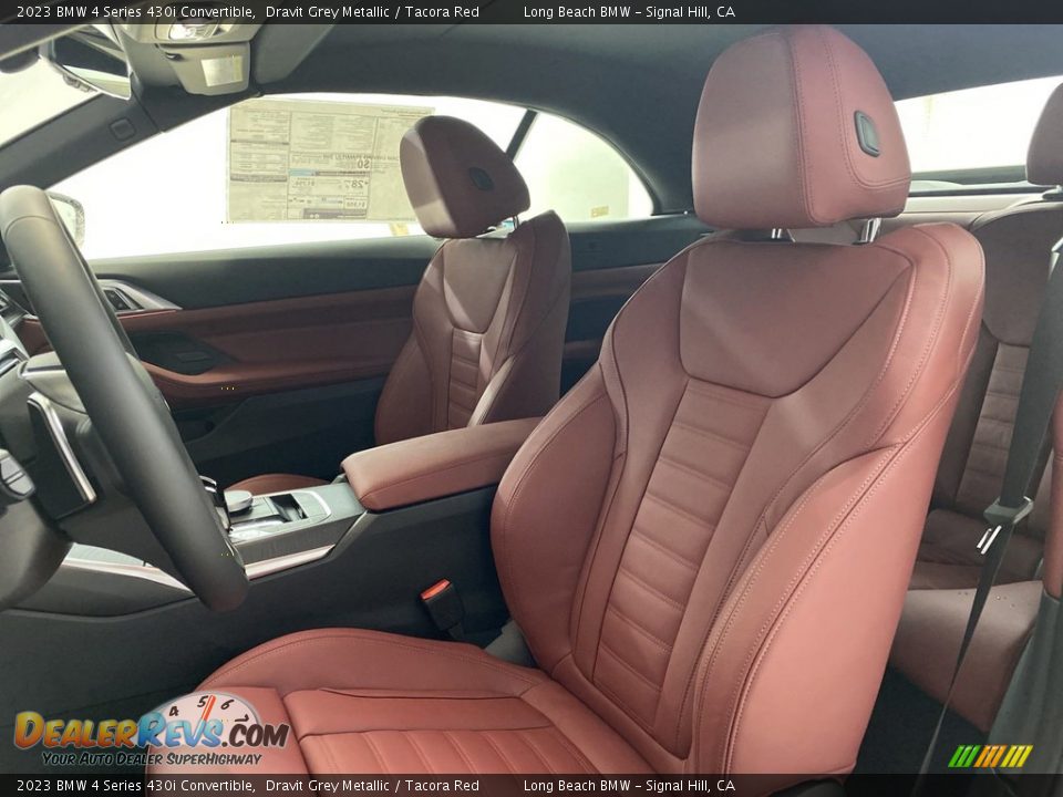 Front Seat of 2023 BMW 4 Series 430i Convertible Photo #13