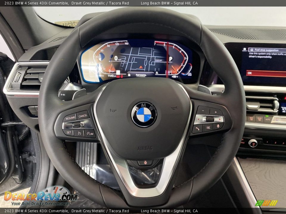 2023 BMW 4 Series 430i Convertible Steering Wheel Photo #14