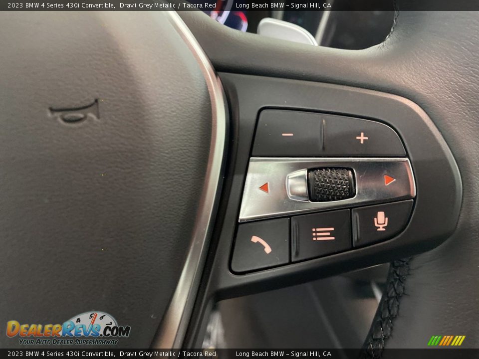 2023 BMW 4 Series 430i Convertible Steering Wheel Photo #16