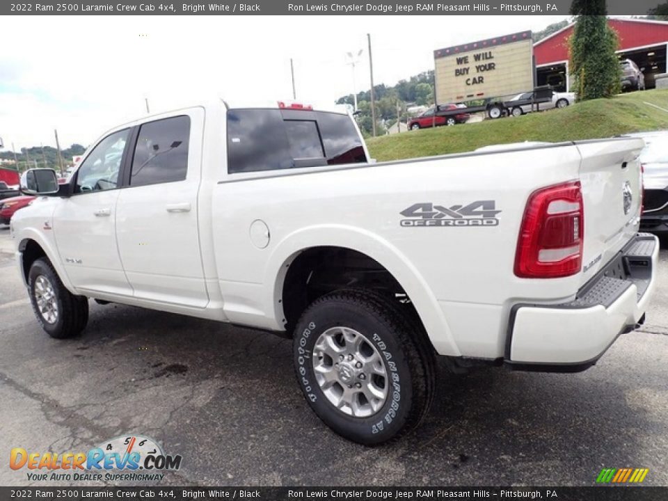 2022 Ram 2500 Laramie Crew Cab 4x4 Bright White / Black Photo #3