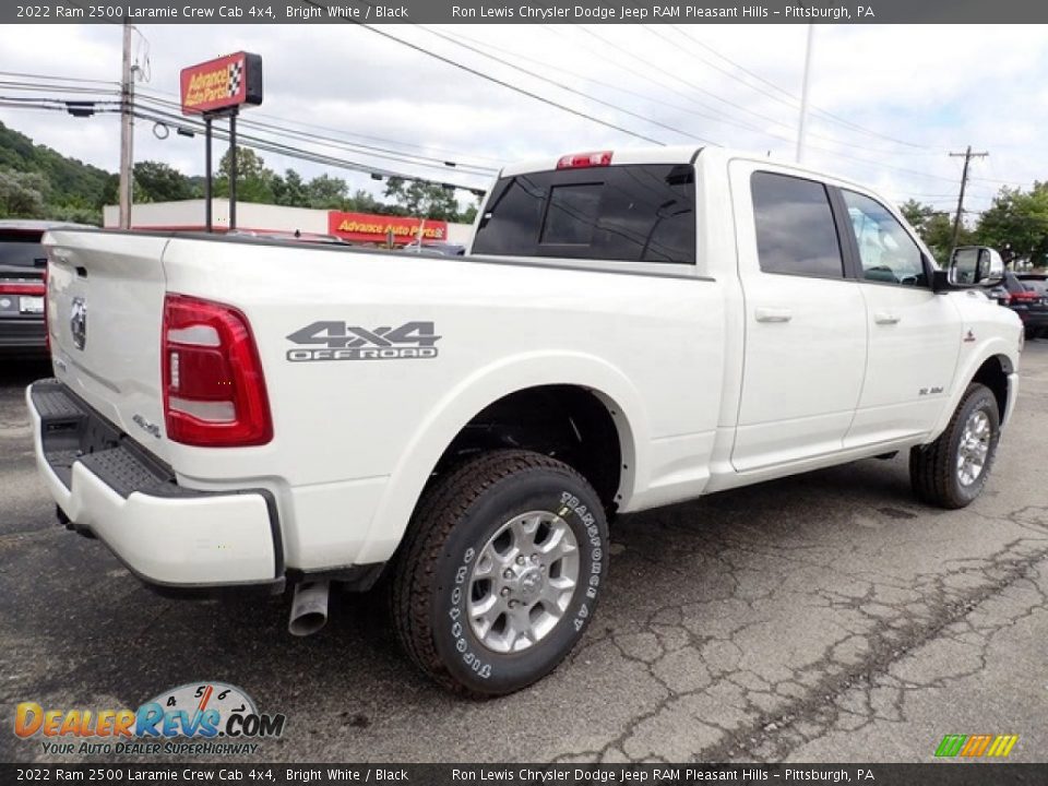 2022 Ram 2500 Laramie Crew Cab 4x4 Bright White / Black Photo #5