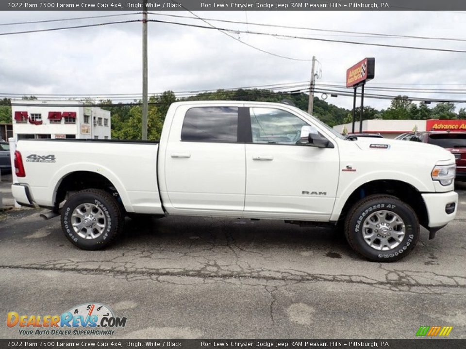 Bright White 2022 Ram 2500 Laramie Crew Cab 4x4 Photo #6