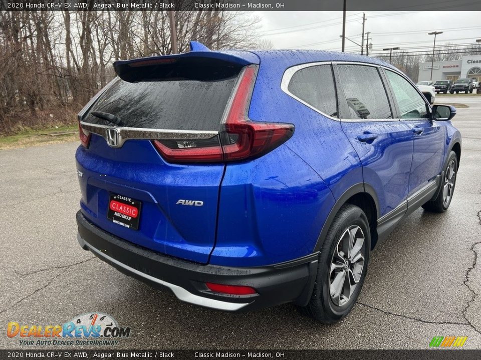 2020 Honda CR-V EX AWD Aegean Blue Metallic / Black Photo #3