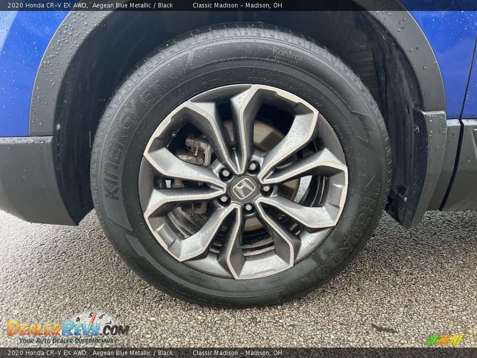 2020 Honda CR-V EX AWD Aegean Blue Metallic / Black Photo #5