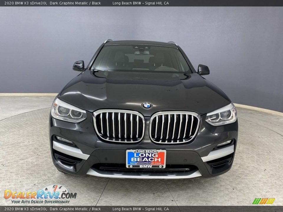 2020 BMW X3 sDrive30i Dark Graphite Metallic / Black Photo #2
