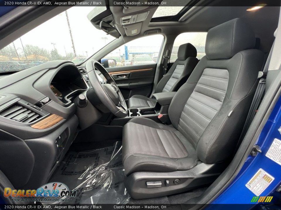 2020 Honda CR-V EX AWD Aegean Blue Metallic / Black Photo #6