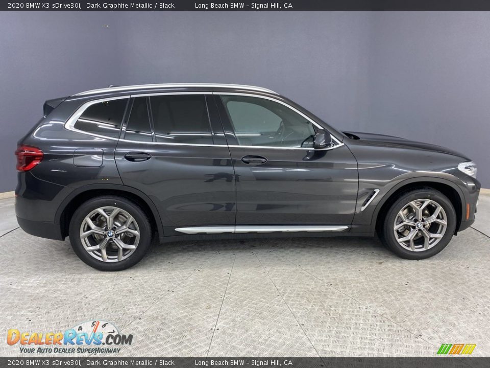 2020 BMW X3 sDrive30i Dark Graphite Metallic / Black Photo #5