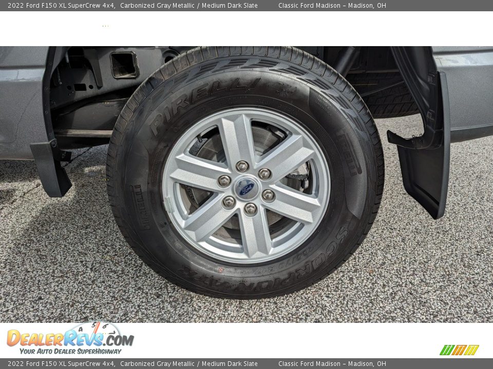 2022 Ford F150 XL SuperCrew 4x4 Carbonized Gray Metallic / Medium Dark Slate Photo #7