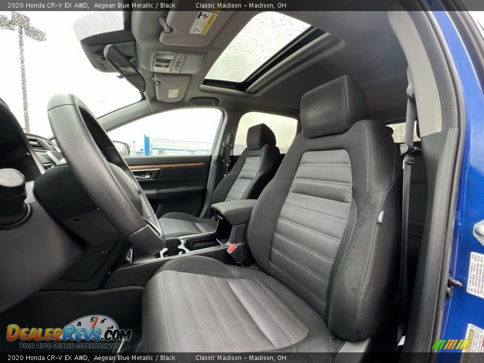2020 Honda CR-V EX AWD Aegean Blue Metallic / Black Photo #16