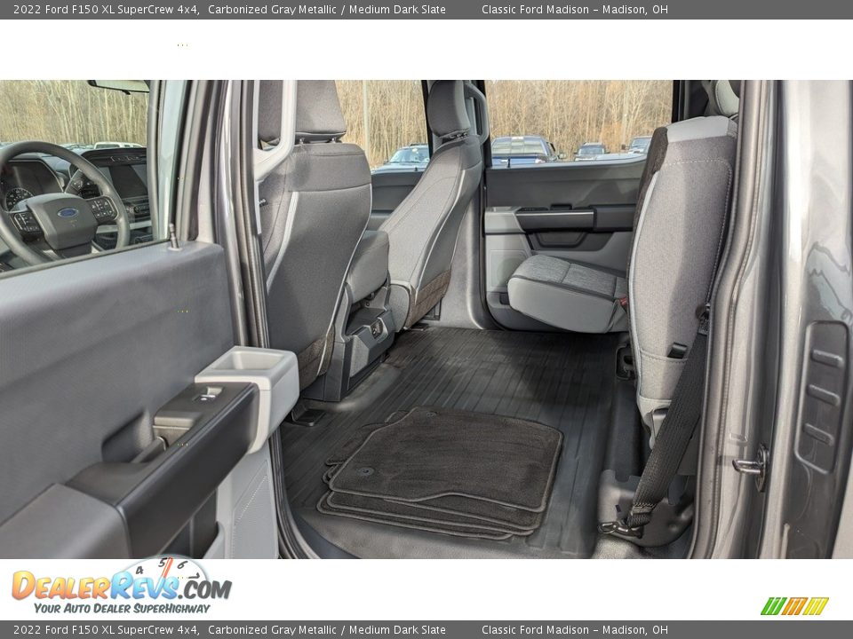 2022 Ford F150 XL SuperCrew 4x4 Carbonized Gray Metallic / Medium Dark Slate Photo #9
