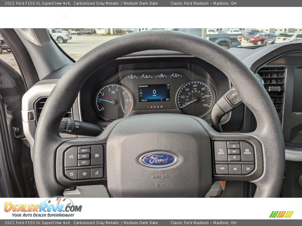 2022 Ford F150 XL SuperCrew 4x4 Carbonized Gray Metallic / Medium Dark Slate Photo #11