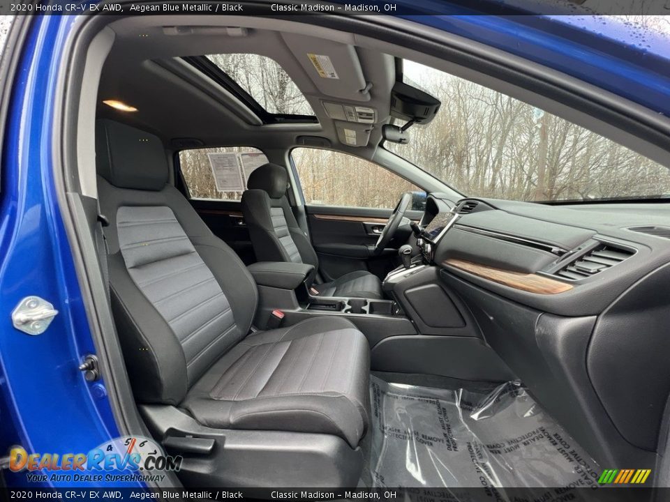 2020 Honda CR-V EX AWD Aegean Blue Metallic / Black Photo #19