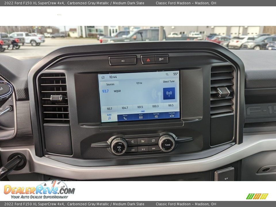 2022 Ford F150 XL SuperCrew 4x4 Carbonized Gray Metallic / Medium Dark Slate Photo #12