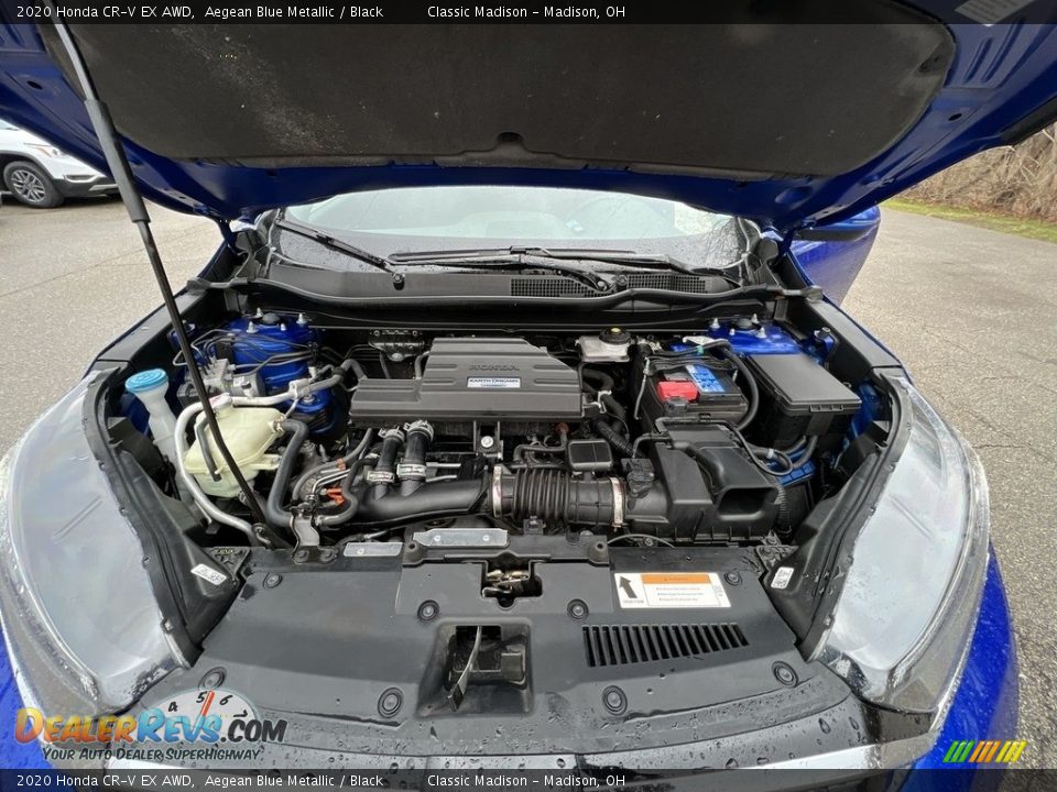 2020 Honda CR-V EX AWD Aegean Blue Metallic / Black Photo #20