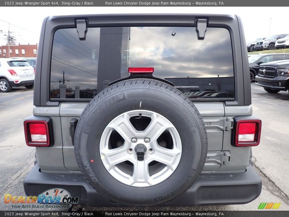 2023 Jeep Wrangler Sport 4x4 Sting-Gray / Black Photo #4