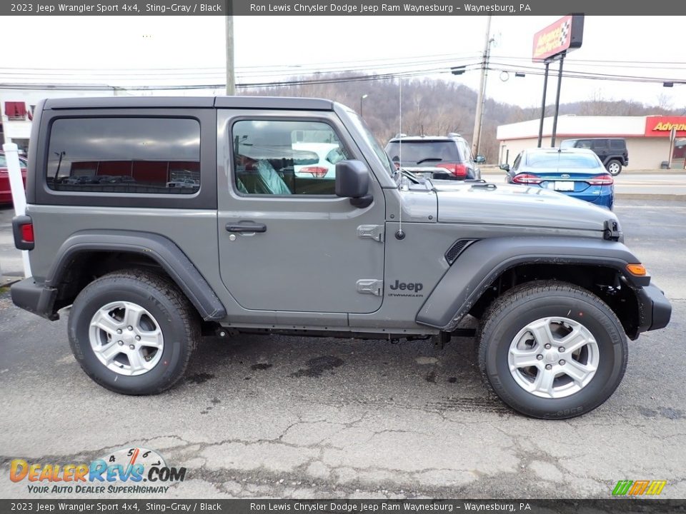 Sting-Gray 2023 Jeep Wrangler Sport 4x4 Photo #7