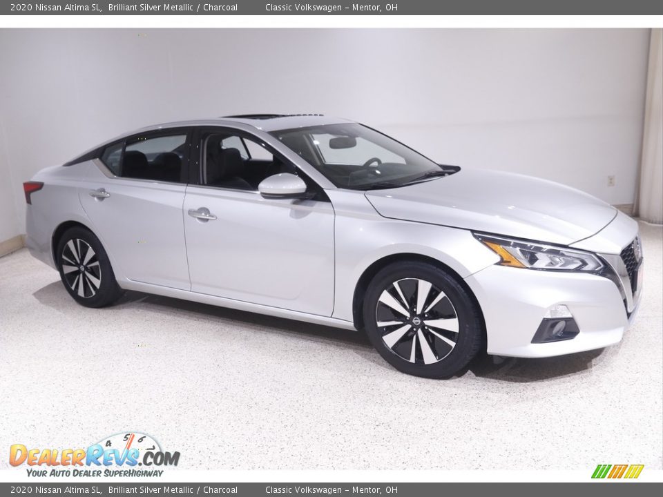 2020 Nissan Altima SL Brilliant Silver Metallic / Charcoal Photo #1