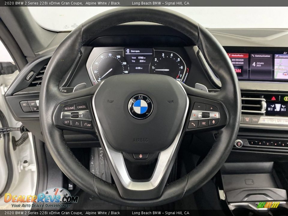 2020 BMW 2 Series 228i xDrive Gran Coupe Alpine White / Black Photo #17