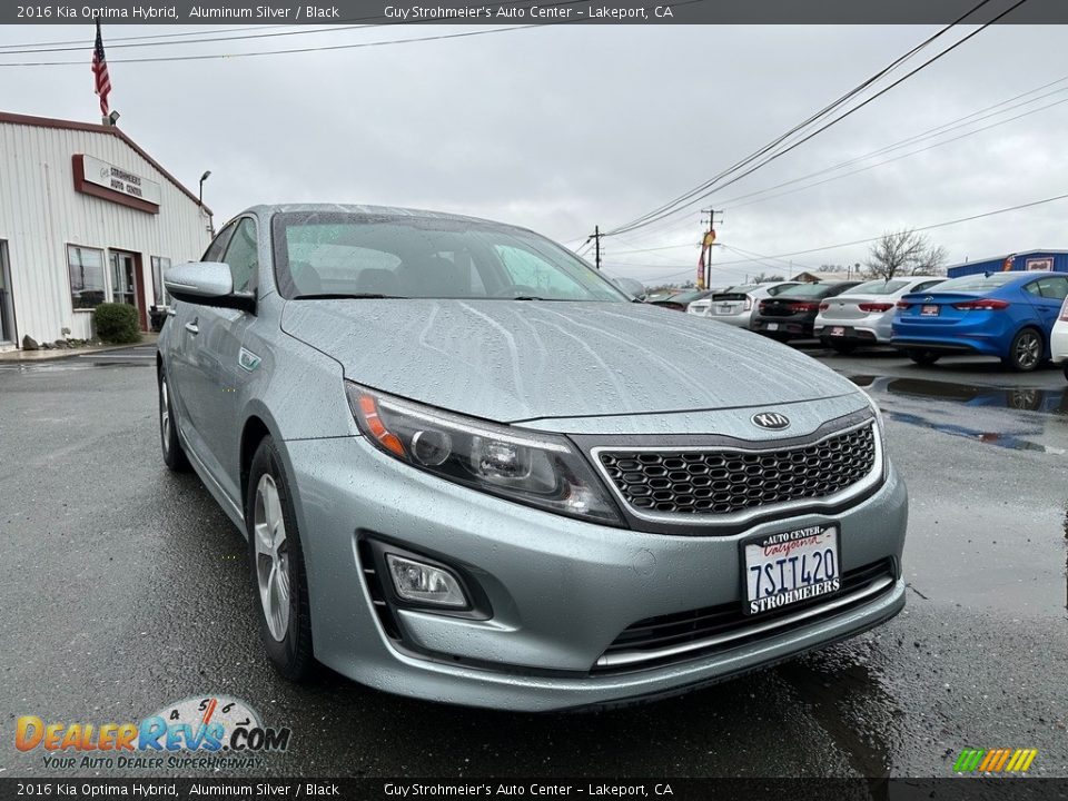 Aluminum Silver 2016 Kia Optima Hybrid Photo #1