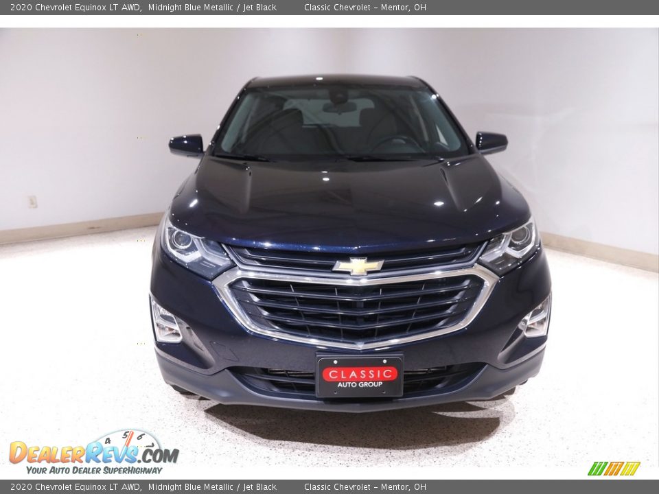 2020 Chevrolet Equinox LT AWD Midnight Blue Metallic / Jet Black Photo #2