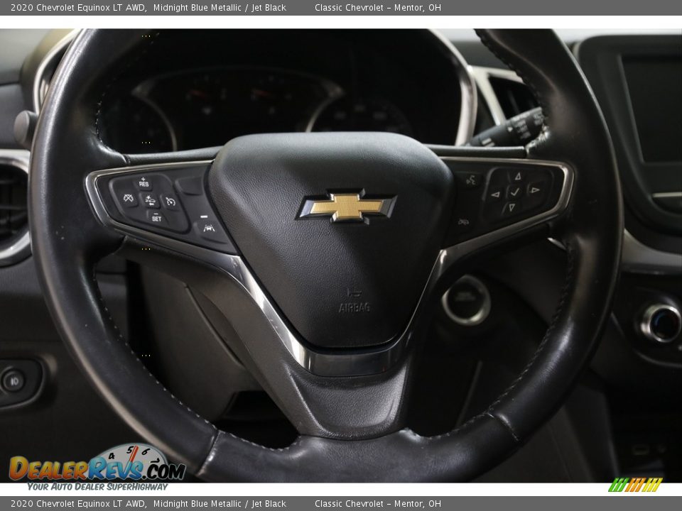 2020 Chevrolet Equinox LT AWD Midnight Blue Metallic / Jet Black Photo #7