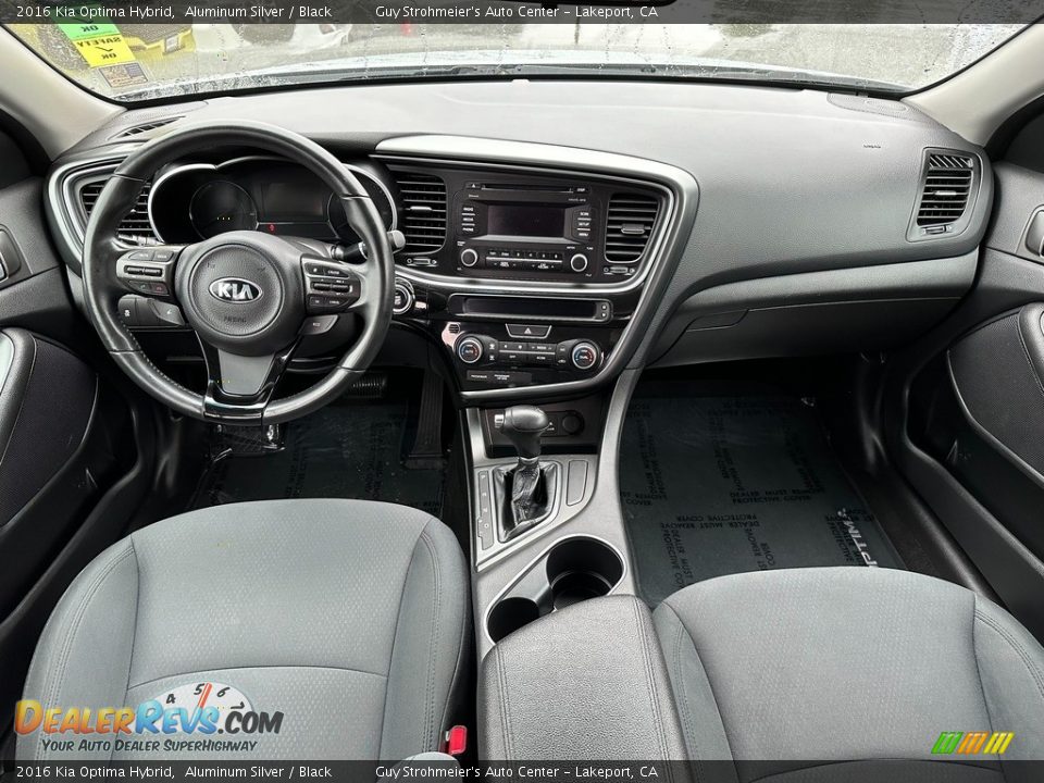 Front Seat of 2016 Kia Optima Hybrid Photo #12