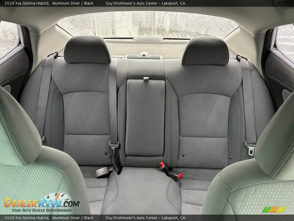 Rear Seat of 2016 Kia Optima Hybrid Photo #14