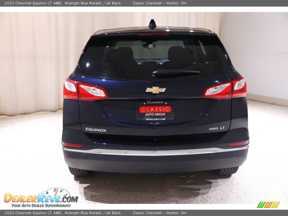 2020 Chevrolet Equinox LT AWD Midnight Blue Metallic / Jet Black Photo #18