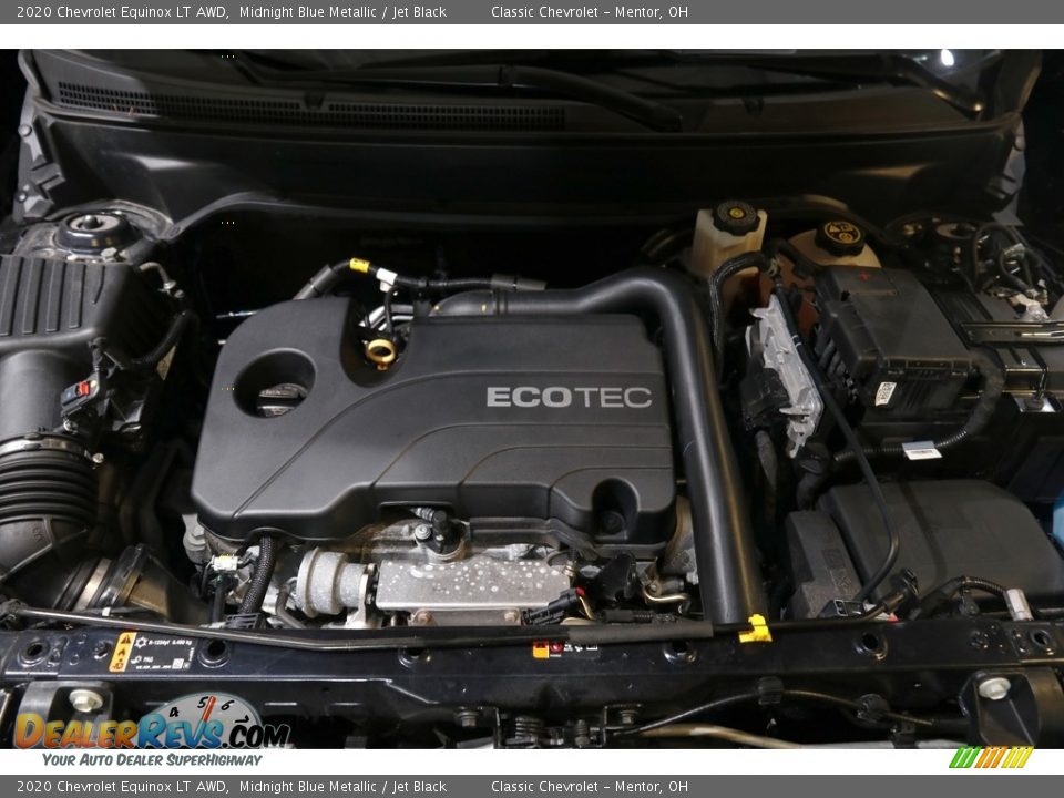 2020 Chevrolet Equinox LT AWD Midnight Blue Metallic / Jet Black Photo #19
