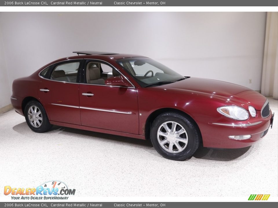 2006 Buick LaCrosse CXL Cardinal Red Metallic / Neutral Photo #1