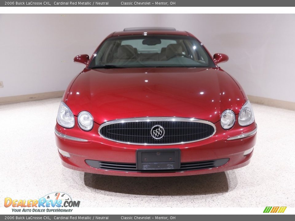 2006 Buick LaCrosse CXL Cardinal Red Metallic / Neutral Photo #2