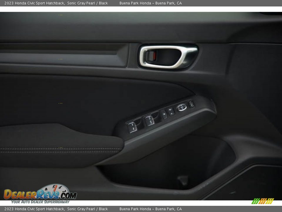 2023 Honda Civic Sport Hatchback Sonic Gray Pearl / Black Photo #32