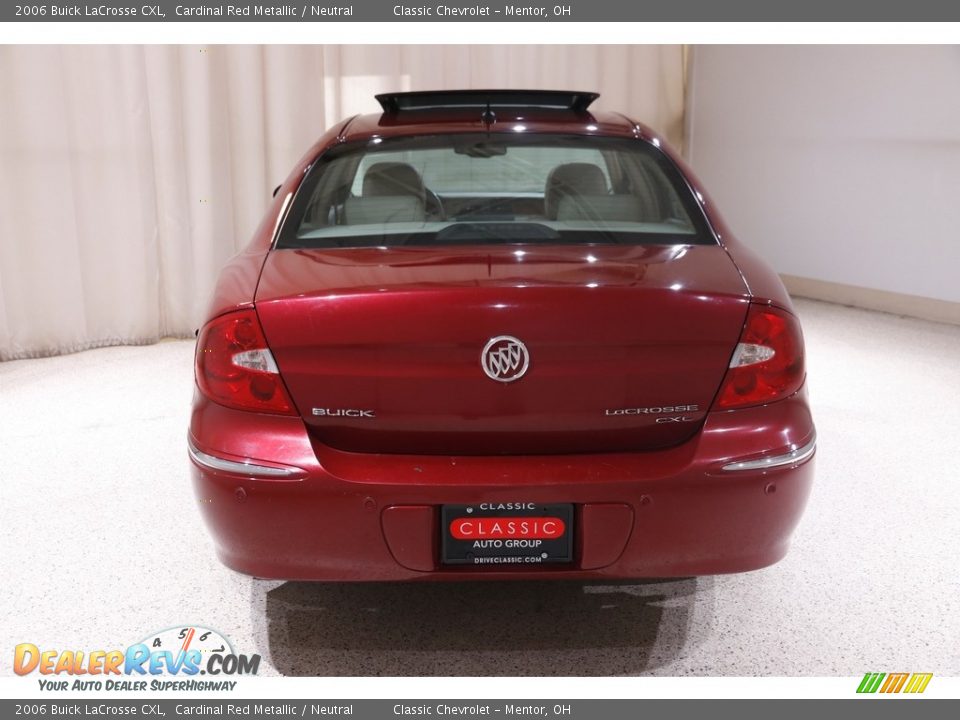 2006 Buick LaCrosse CXL Cardinal Red Metallic / Neutral Photo #14