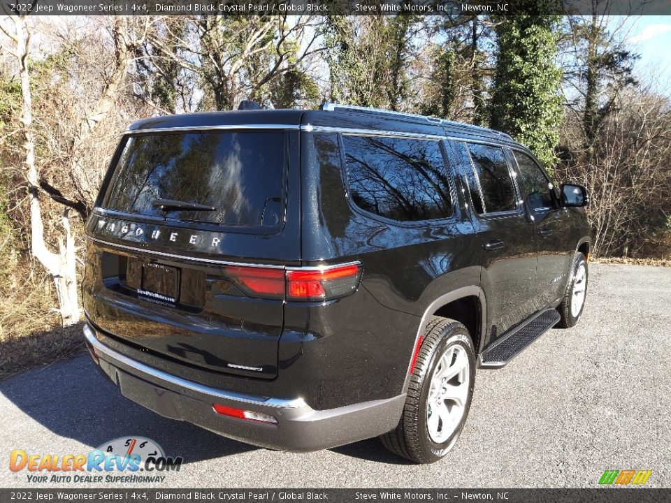 2022 Jeep Wagoneer Series I 4x4 Diamond Black Crystal Pearl / Global Black Photo #6