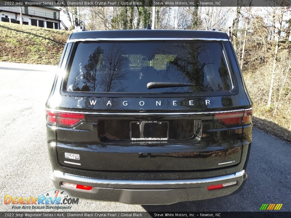 2022 Jeep Wagoneer Series I 4x4 Diamond Black Crystal Pearl / Global Black Photo #7