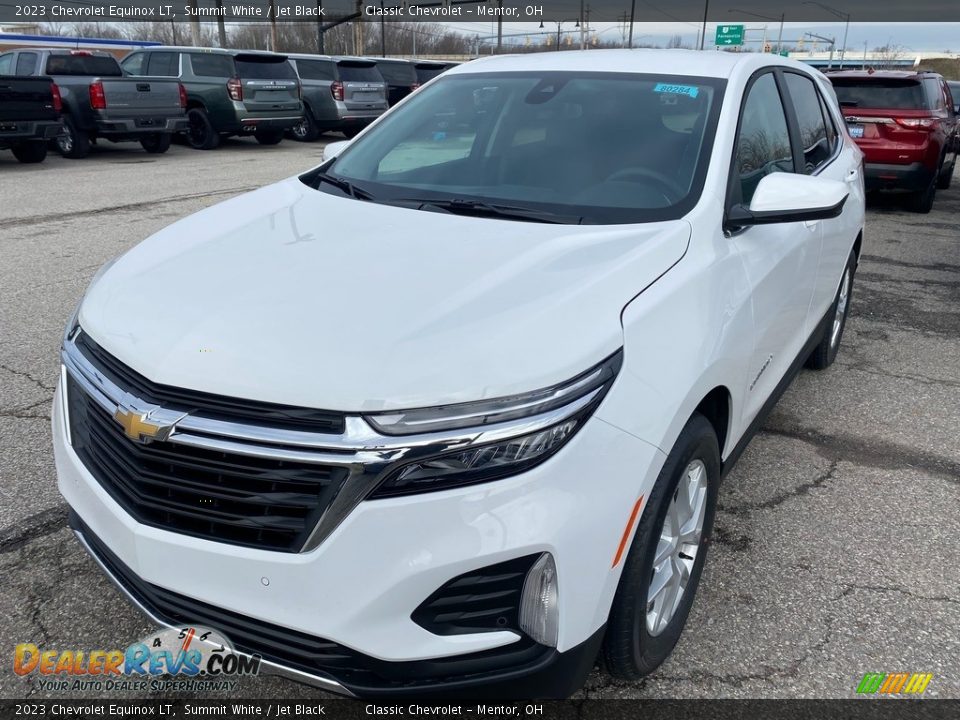 2023 Chevrolet Equinox LT Summit White / Jet Black Photo #2