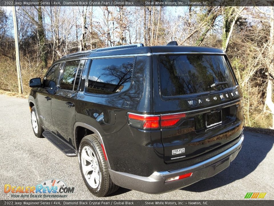 2022 Jeep Wagoneer Series I 4x4 Diamond Black Crystal Pearl / Global Black Photo #8