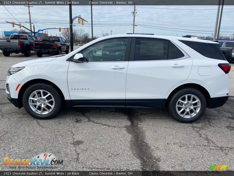 2023 Chevrolet Equinox LT Summit White / Jet Black Photo #3