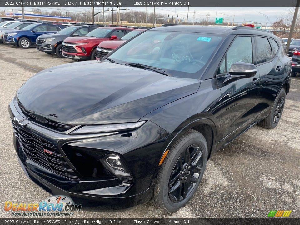 Front 3/4 View of 2023 Chevrolet Blazer RS AWD Photo #2