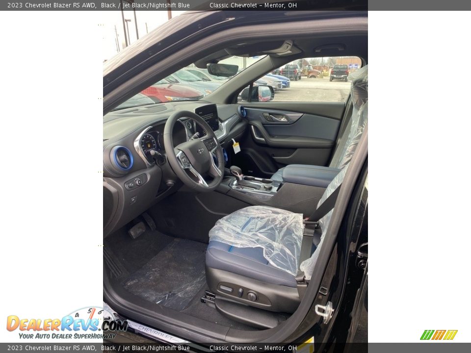 Front Seat of 2023 Chevrolet Blazer RS AWD Photo #7