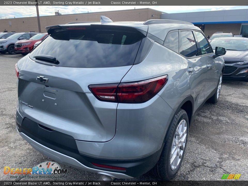 2023 Chevrolet Blazer LT AWD Sterling Gray Metallic / Jet Black Photo #5