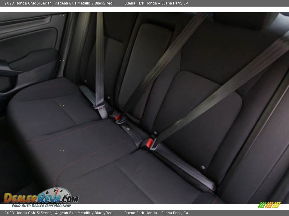 Rear Seat of 2023 Honda Civic Si Sedan Photo #23