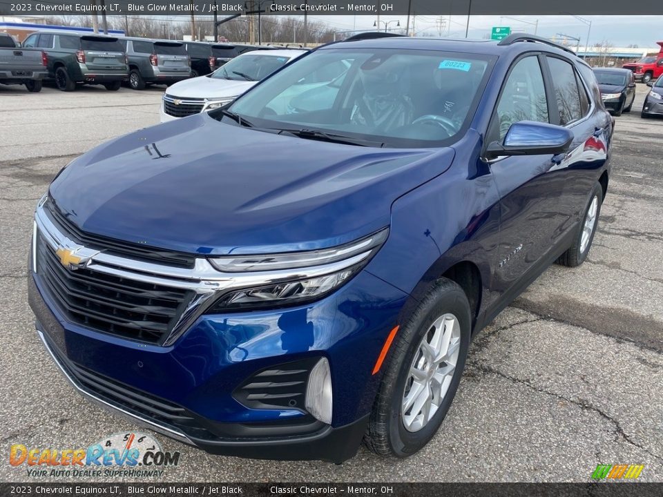 2023 Chevrolet Equinox LT Blue Glow Metallic / Jet Black Photo #2