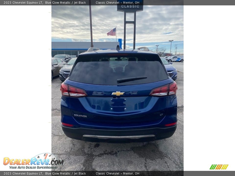 2023 Chevrolet Equinox LT Blue Glow Metallic / Jet Black Photo #4