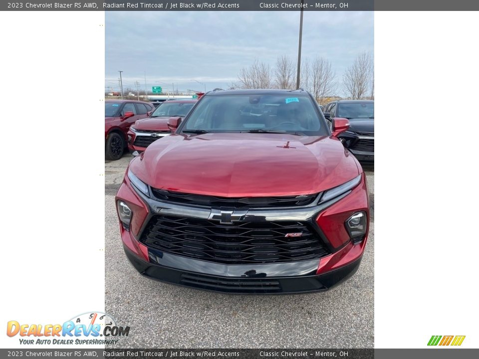 2023 Chevrolet Blazer RS AWD Radiant Red Tintcoat / Jet Black w/Red Accents Photo #1